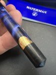 Elegant Waterman Phileas Blue Marble Ballpoint Pen