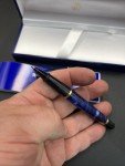 Elegant Waterman Phileas Blue Marble Ballpoint Pen