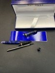 Elegant Waterman Phileas Blue Marble Ballpoint Pen