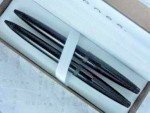Retired Vintage CROSS Solo Black Ballpoint Pen & Pencil