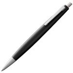 Lamy 2000 Black Ballpoint Pen with Stainless Steel Clip