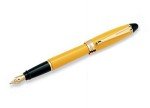 Aurora Ipsilon Yellow Fine Point Fountain Pen
