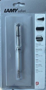 LAMY Safari Black Rollerball Pen - Medium Point