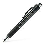 Faber-Castell Metallic Black Grip Plus Pen
