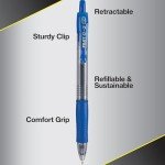 Pilot G2 Premium Blue Gel Pens - 36 Count