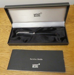 MonteBlanc Generation Black Rollerball Pen in Box