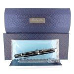 Montegrappa Passione Zebra Fountain Pen - Sterling 2016