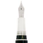 Montegrappa Passione Zebra Fountain Pen - Sterling 2016