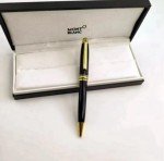 Mont Blanc Meisterstück Vintage Black Gold Accent Pen