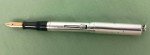 Waterman Sterling Silver Vintage Fountain Pen with Gold Nib