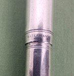 Waterman Sterling Silver Vintage Fountain Pen with Gold Nib