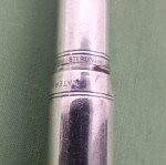 Waterman Sterling Silver Vintage Fountain Pen with Gold Nib
