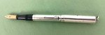 Waterman Sterling Silver Vintage Fountain Pen with Gold Nib