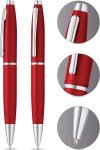 Matte Red & Chrome Cross Calais Ballpoint Pen