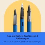 Lamy AL-star Ocean Blue Rollerball Pen with Refill