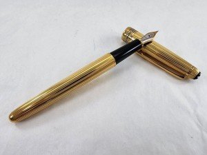 Monteblanc Meisterstück Gold Plated Fountain Pen