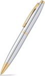 Cross Calais Chrome and Gold Ballpoint Pen