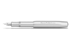 Kaweco AL SPORT Silver Fountain Pen - BB Nib