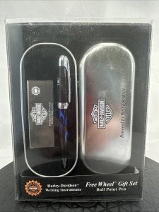 Waterman Harley Davidson Rollerball Pen - Blue Flames