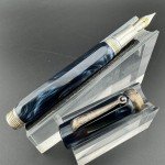 Montegrappa Micra Navy Blue Fountain Pen, 18K Nib