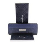 Montegrappa Fortuna Black Fountain Pen - Rose Gold Trim