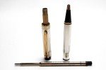 Waterman Le Man Ballpoint Pen - Sterling Silver & Gold