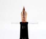 Aurora Optima Riglessi Sterling Silver Fountain Pen