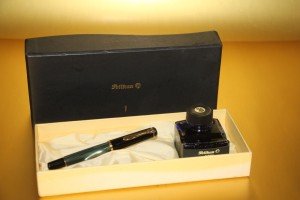 Pelikan M200 Siemens Green Marble Luxury Fountain Pen
