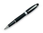Aurora Ipsilon Satin Black Rollerball Pen