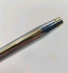 Vintage Cross Silver and Gold Pen and Key Ring Set