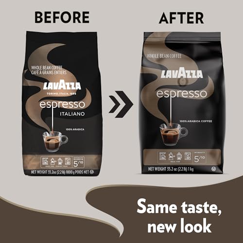 Lavazza Italiano Whole Bean Coffee Blend, Medium Roast