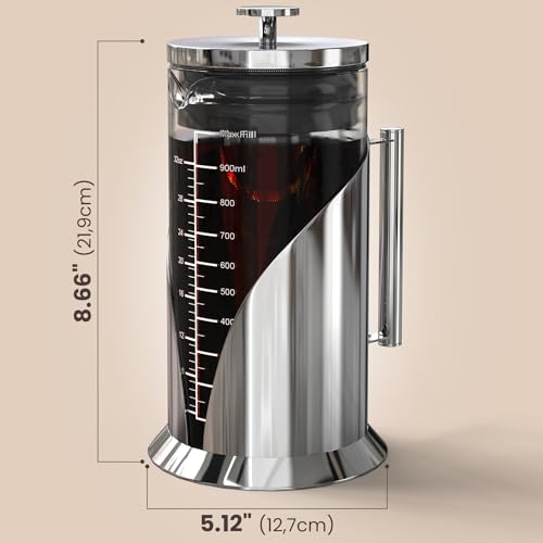 Cafe Du Chateau Stainless Steel Cold Brew Maker