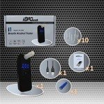 iBACheck High-Accuracy Breathalyzer with 10 Mouthpieces