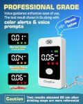 Mini Keychain No-Contact Alcohol Breathalyzer - Accurate & Portable