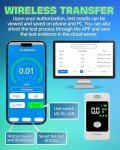 Mini Keychain No-Contact Alcohol Breathalyzer - Accurate & Portable