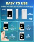 Mini Keychain No-Contact Alcohol Breathalyzer - Accurate & Portable