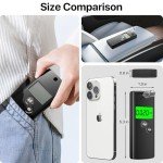 High-Accuracy Professional Alcohol Breathalyzer with 10 Mouthpieces