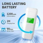 Portable Professional Breathalyzer with 20 Mouthpieces