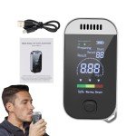 Digital Alcohol Breathalyzer - Easy to Use Tester