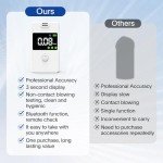 Portable Bluetooth Alcohol Breathalyzer with Memory Function