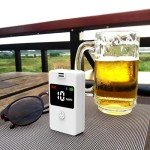 Portable Bluetooth Alcohol Breathalyzer with Memory Function