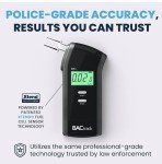 BacTrack S80 Digital Breathalyzer with Case & Mouthpieces