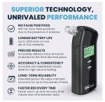 BacTrack S80 Digital Breathalyzer with Case & Mouthpieces