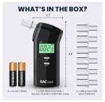 BacTrack S80 Digital Breathalyzer with Case & Mouthpieces