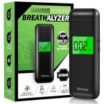 Vminno Rechargeable Personal Breathalyzer with Memory