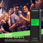 Vminno Rechargeable Personal Breathalyzer with Memory