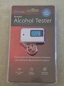 BACtrack Keychain Alcohol Breath Tester - Model BT-KC20