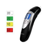 Keto Breath Analyzer with 10 Mouthpieces (Black)