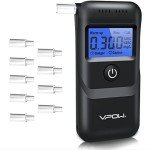 VPOW Alcohol Breathalyzer with Digital LCD Display