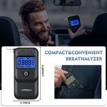 VPOW Alcohol Breathalyzer with Digital LCD Display